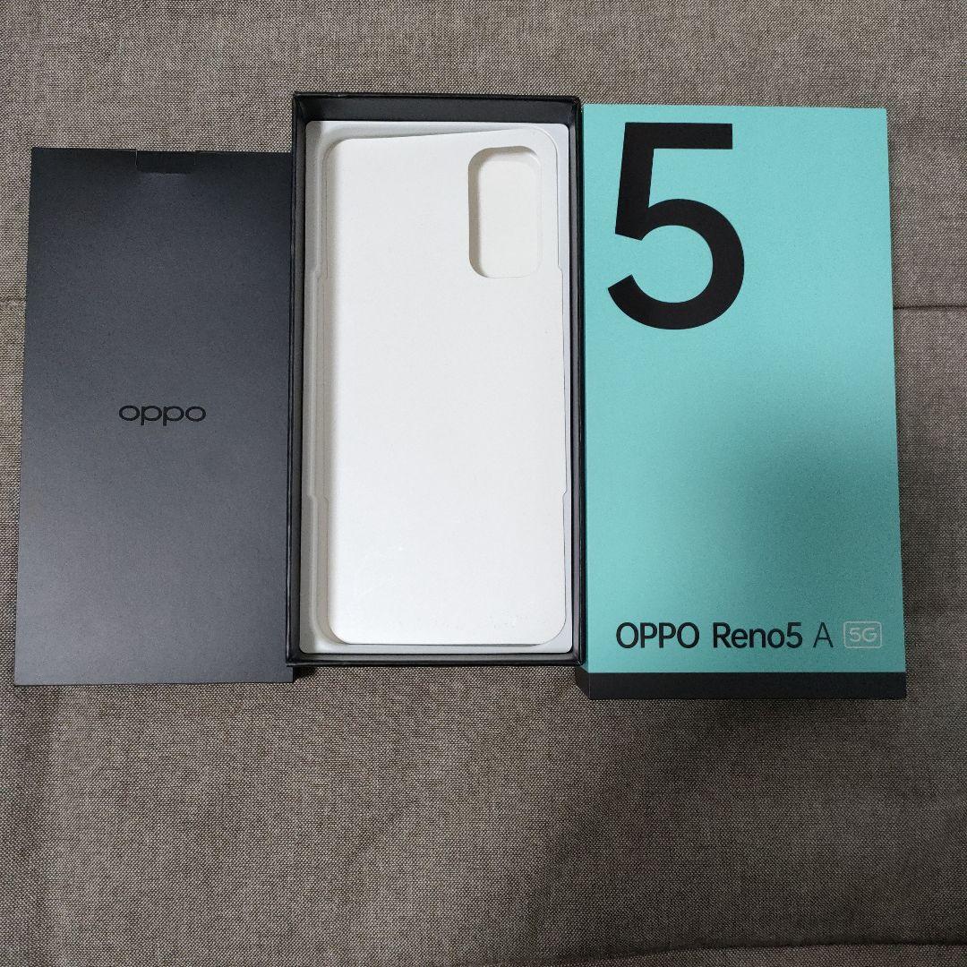 Oppo Reno5A スマートフォン シルバーブラック