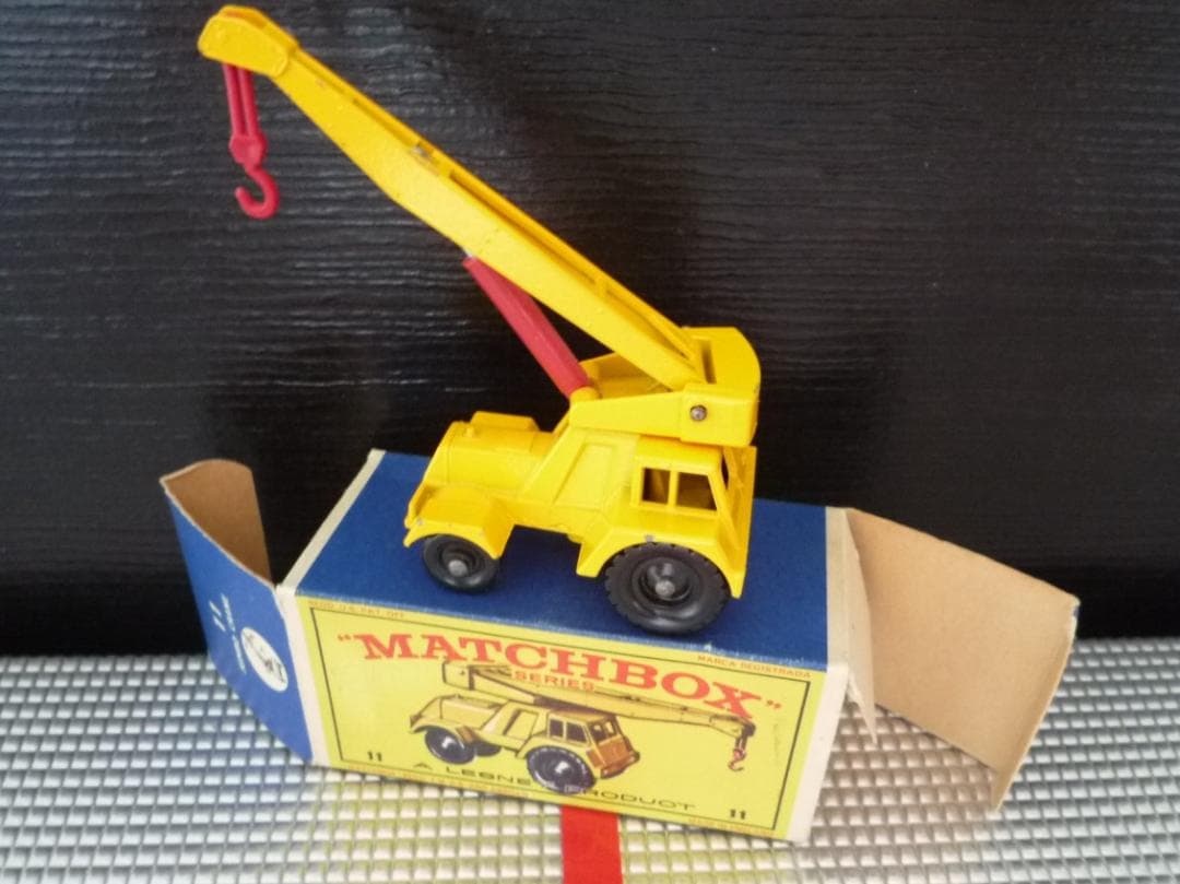 MATCHBOX N° 11C JUMBO CRANE 1965