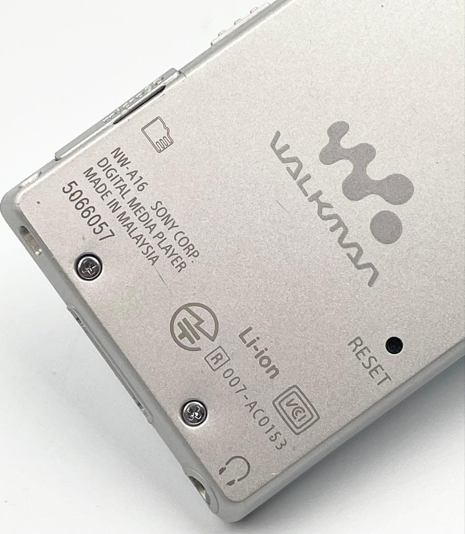 外観比較的キレイ　SONY WALKMAN NW-A16 32GB