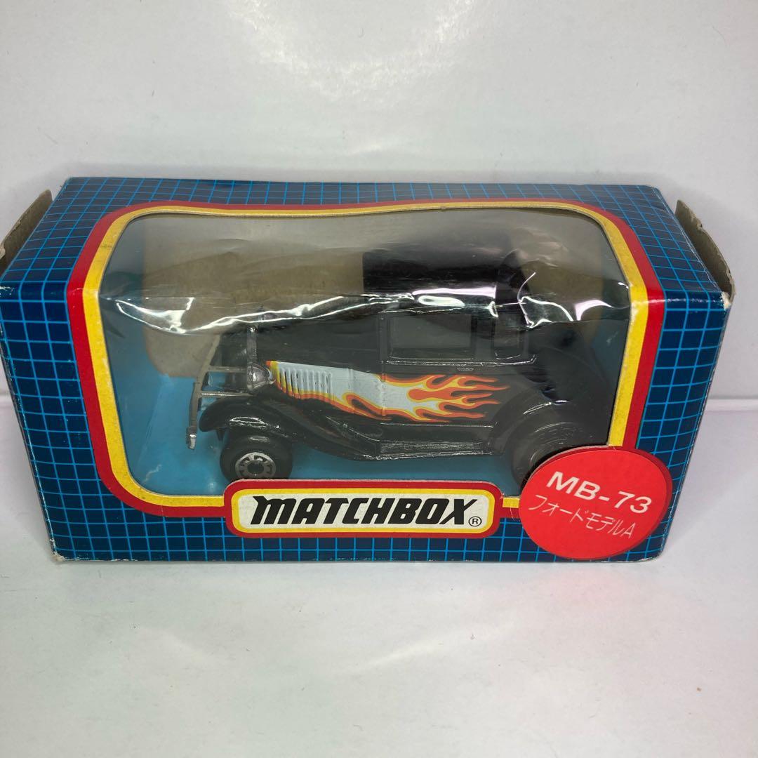 ★希少★青箱マッチボックス★MB-73 フォードモデルA FORD 黒 マカオ製