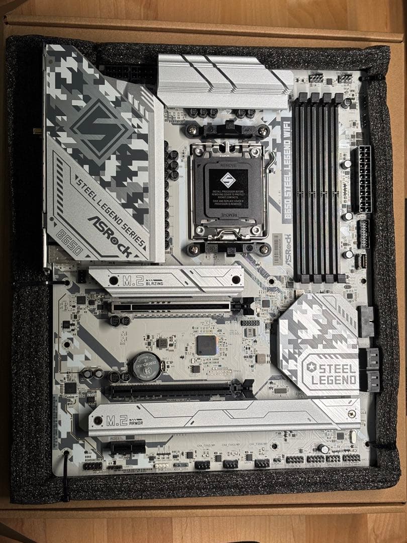 【ほぼ未使用】ASRock B650 Steel Legend WiFi