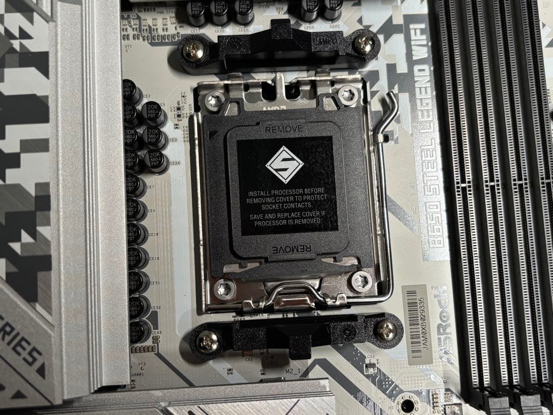 【ほぼ未使用】ASRock B650 Steel Legend WiFi