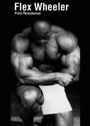 フレックス・ウィラー 直筆サイン色紙 ボディビル IFBBプロ