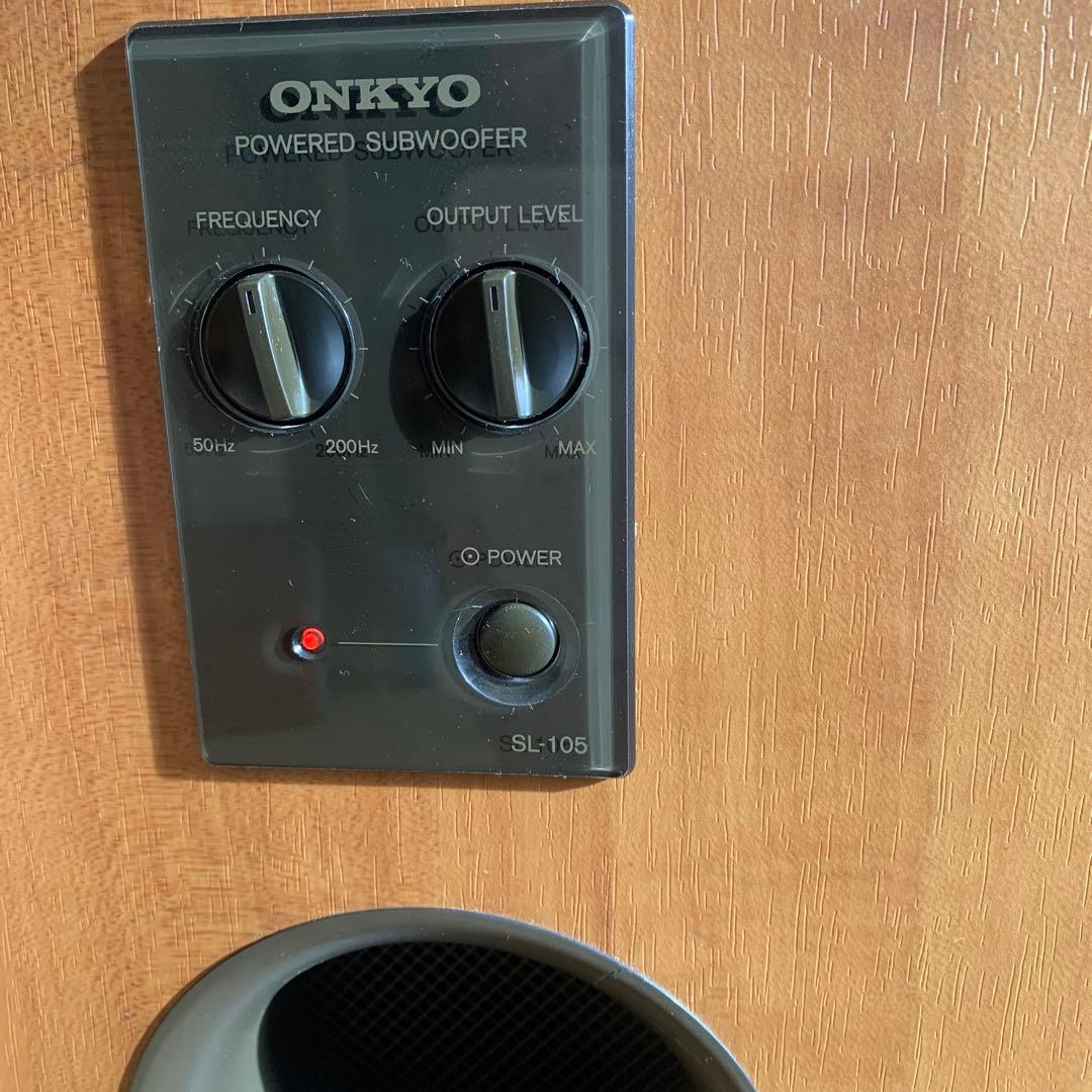 オンキョー　 ONKYO SL-105 サブウーファー