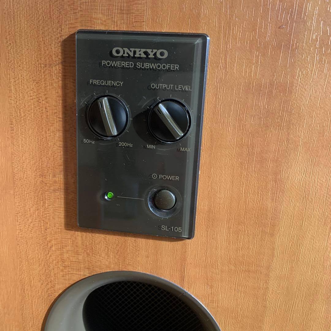 オンキョー　 ONKYO SL-105 サブウーファー