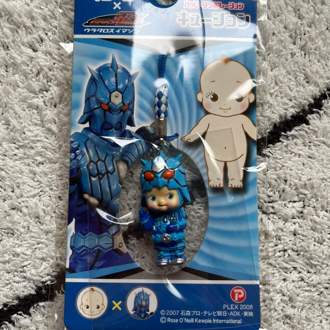 【未開封】仮面ライダー電王×キューピー キュージョン ストラップ 7種セット