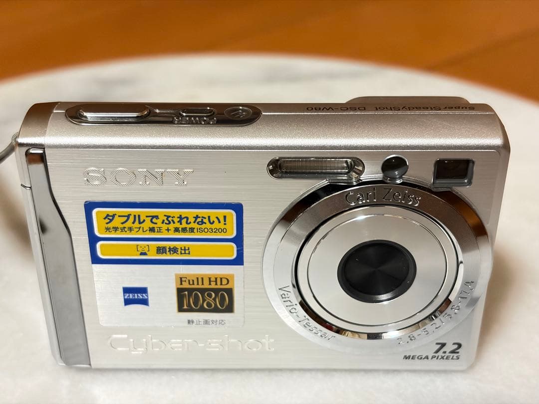 SONY Cyber-shot DSC-W80 デジカメ
