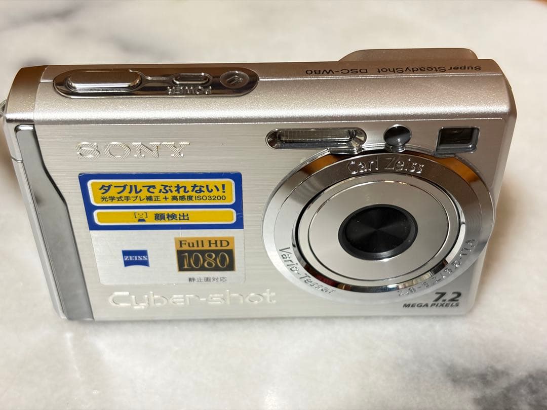 SONY Cyber-shot DSC-W80 デジカメ