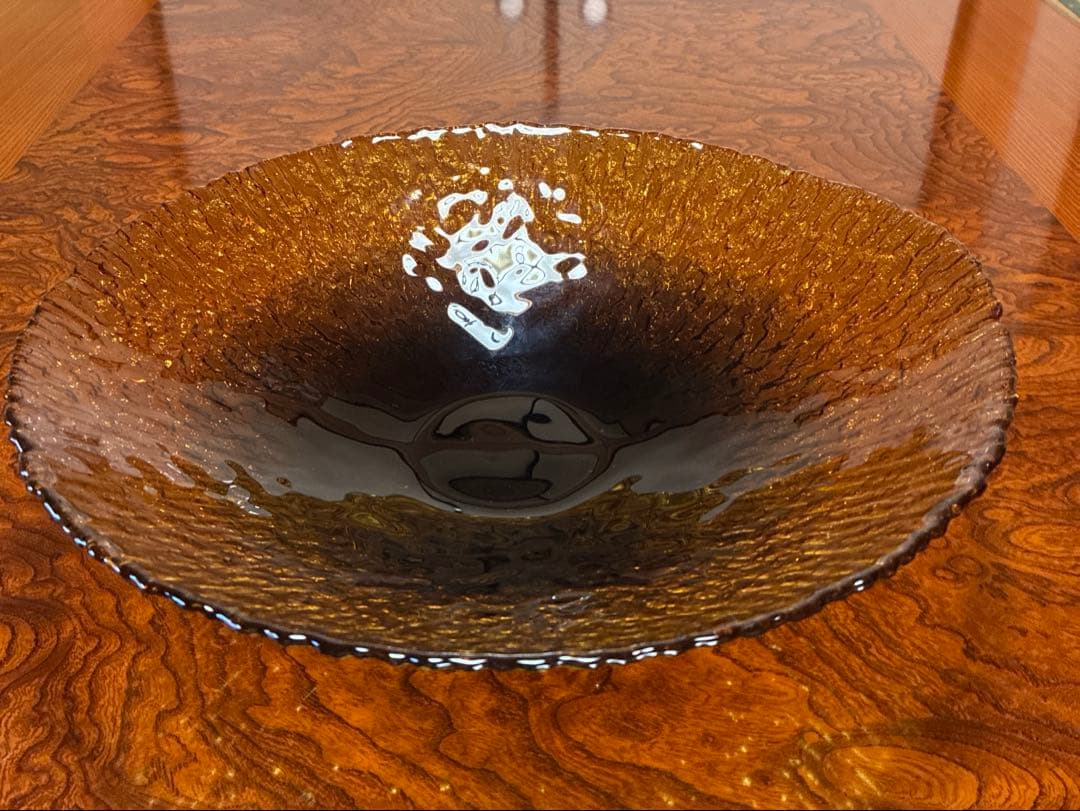 いけばな　小原流　池坊 草月流　大型硝子水盤　花器　華道　津軽びいどろ