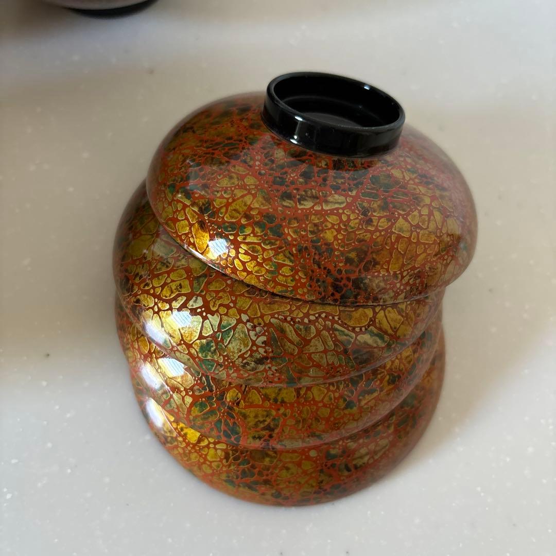 蓋付き小吸椀　煮物椀　吸物椀　虹彩　若　和食器　懐石料理　8客、予備蓋4個セット