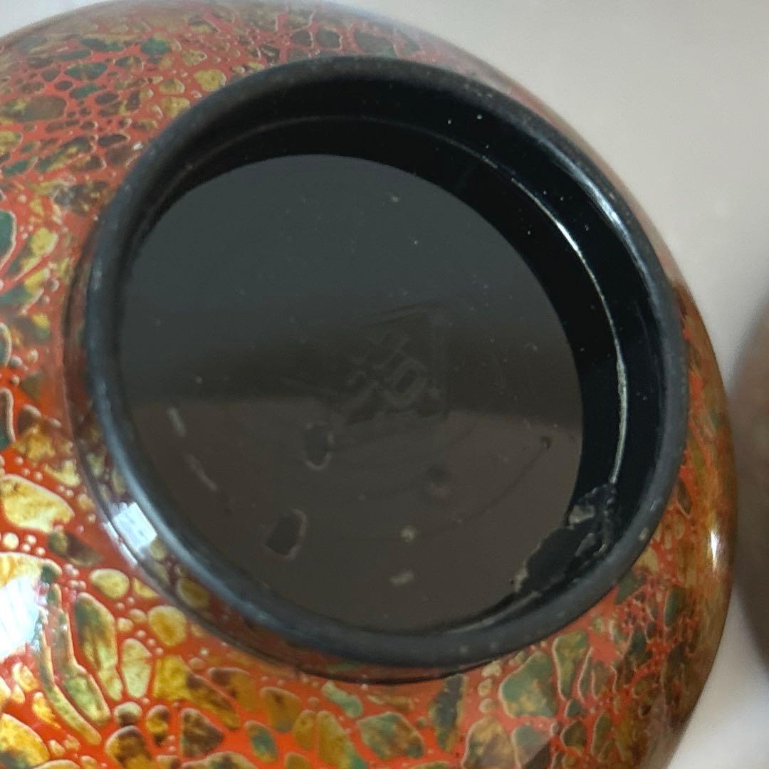 蓋付き小吸椀　煮物椀　吸物椀　虹彩　若　和食器　懐石料理　8客、予備蓋4個セット