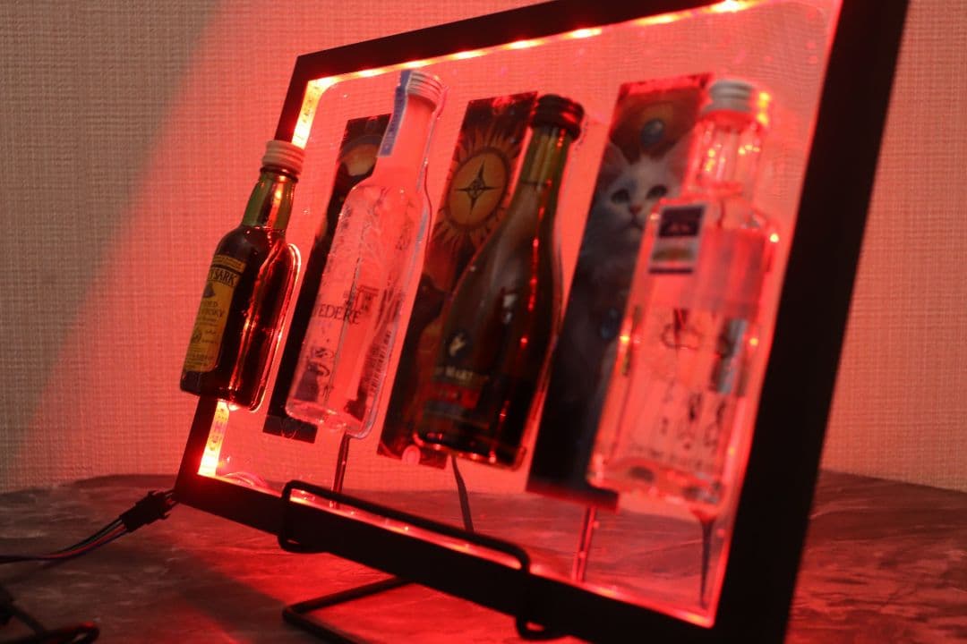 ハンドメイドインテリア レジンアート ミニチュアボトル