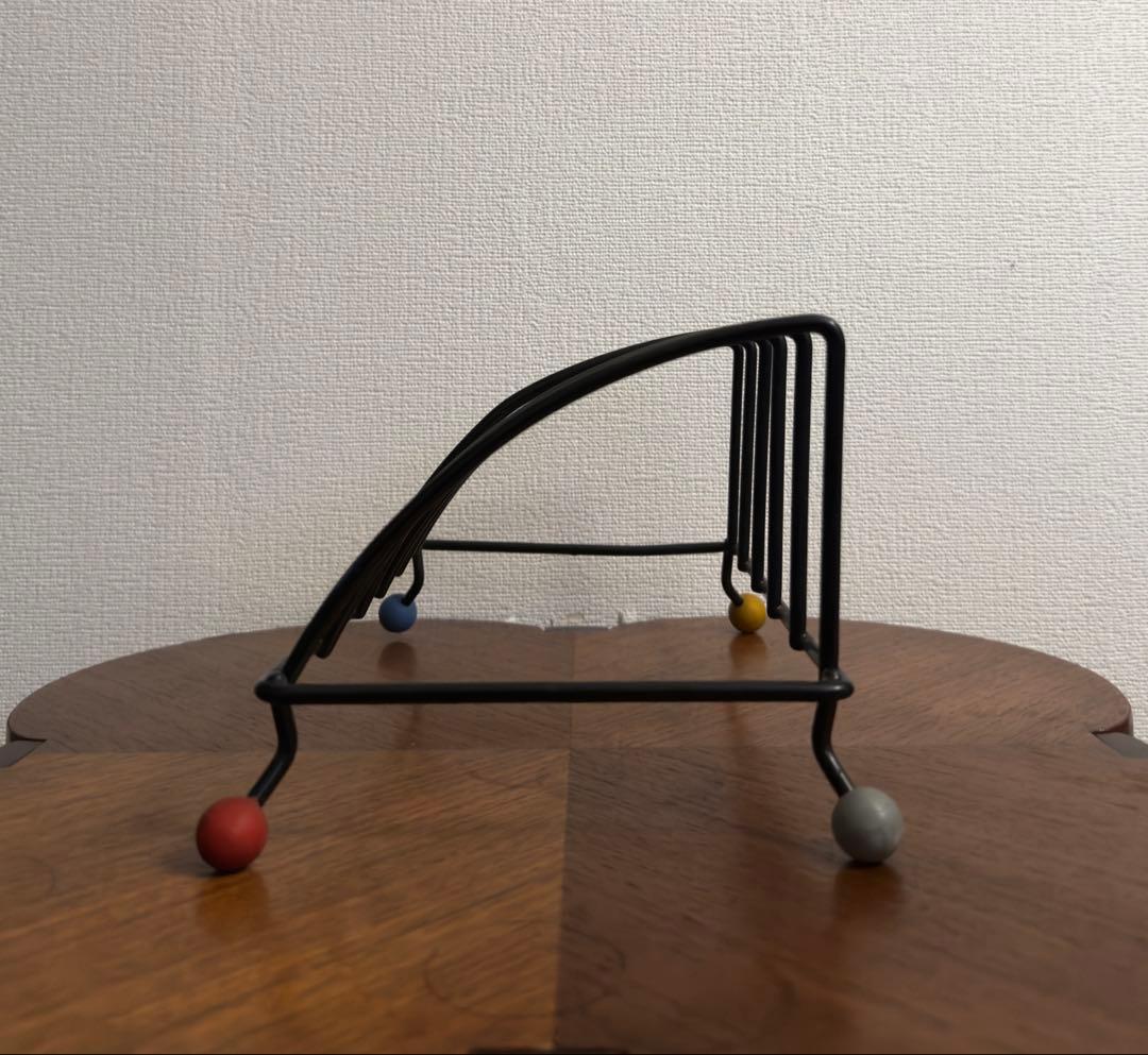 1950s ミッドセンチュリー ワイヤー レター/マガジンラック ビンテージ