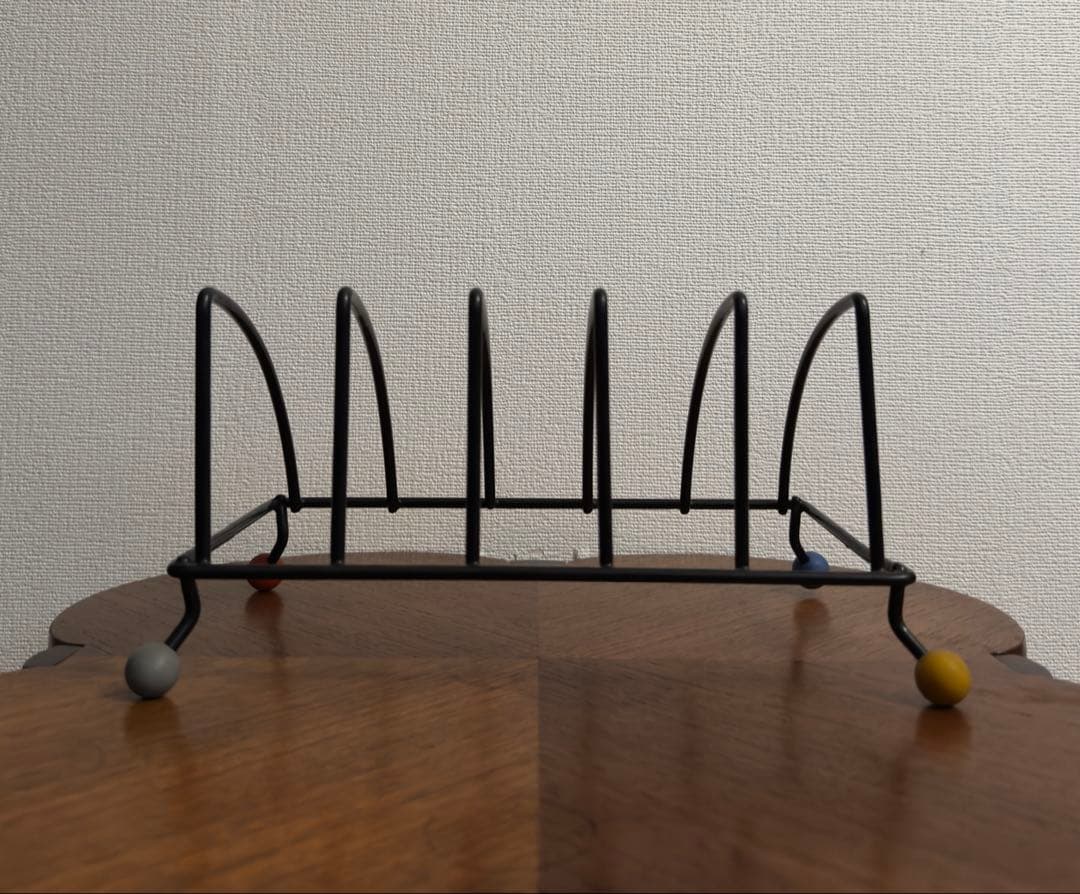 1950s ミッドセンチュリー ワイヤー レター/マガジンラック ビンテージ