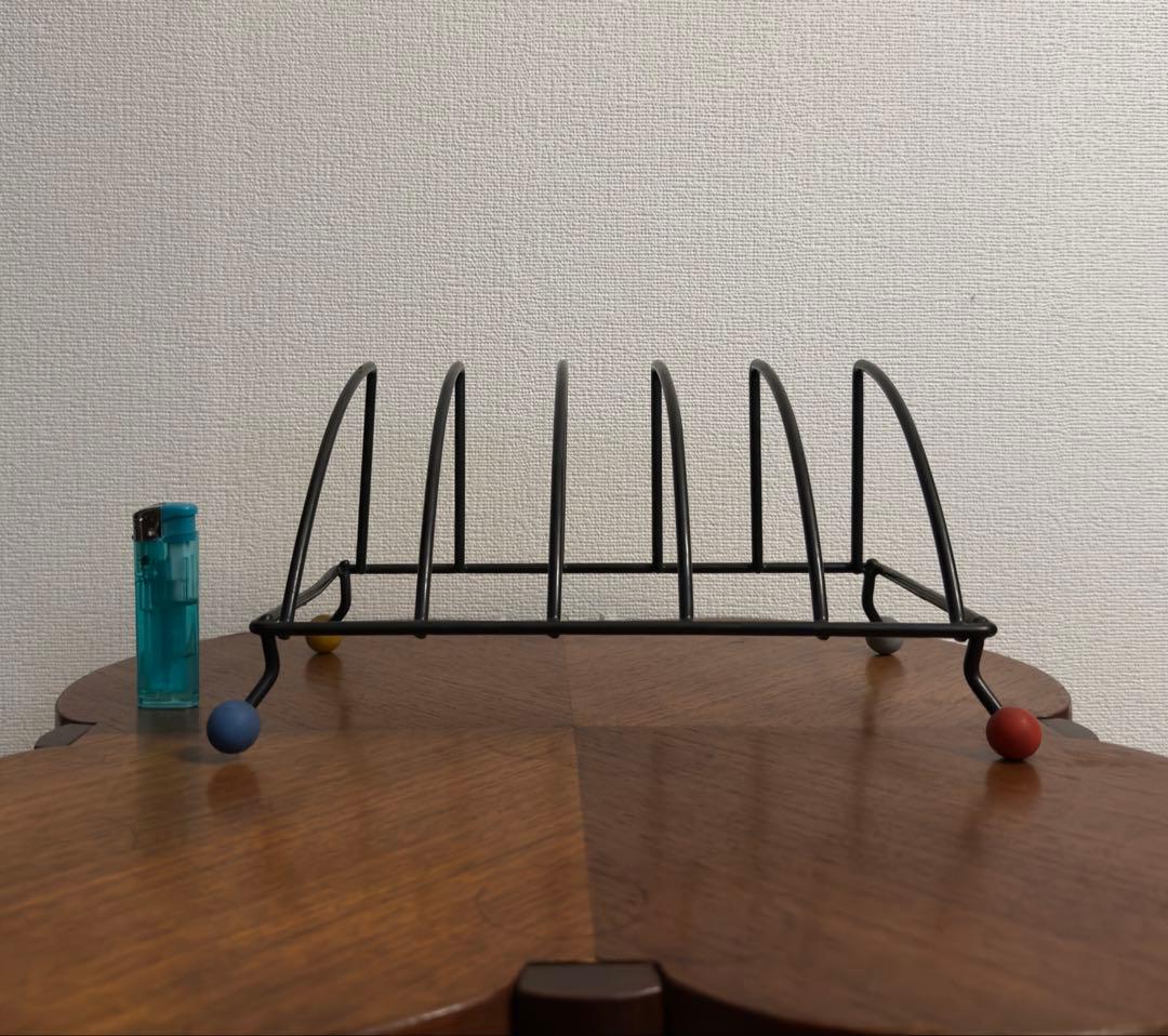 1950s ミッドセンチュリー ワイヤー レター/マガジンラック ビンテージ