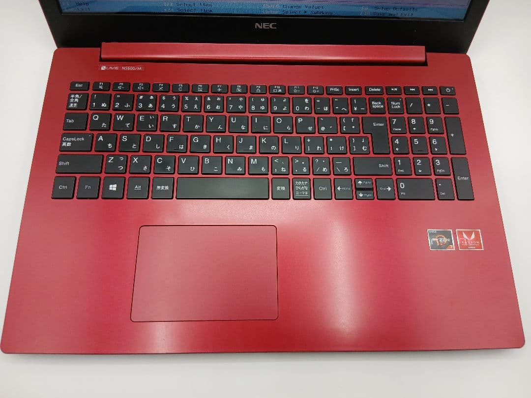 ジャンク品　NEC ノートPC NS600/MAR