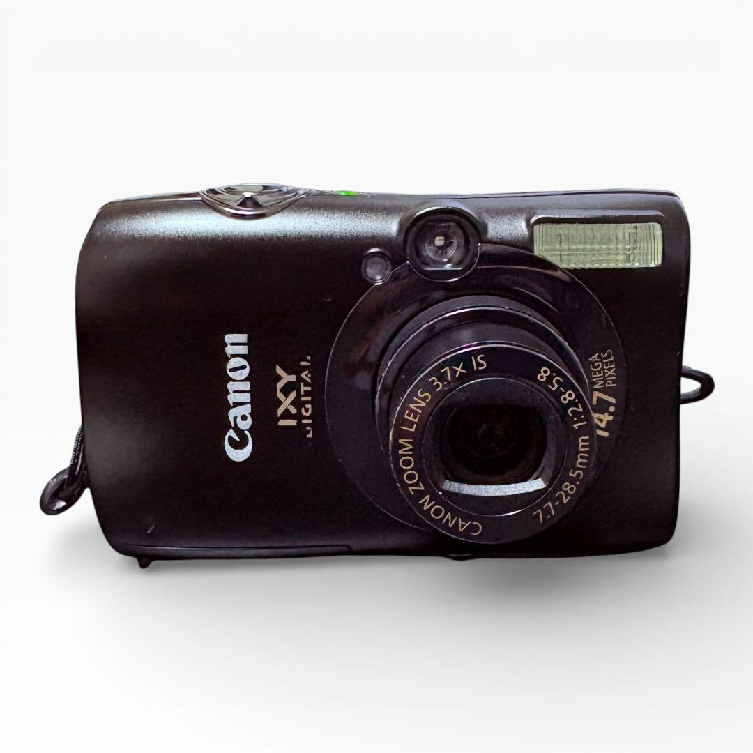 【希少】Canon IXY DIGITAL 3000 IS ブラック デジカメ