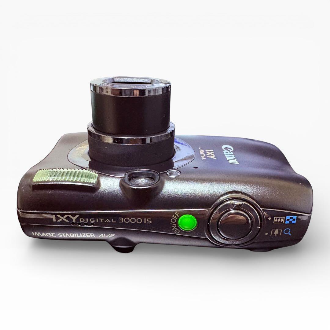 【希少】Canon IXY DIGITAL 3000 IS ブラック デジカメ