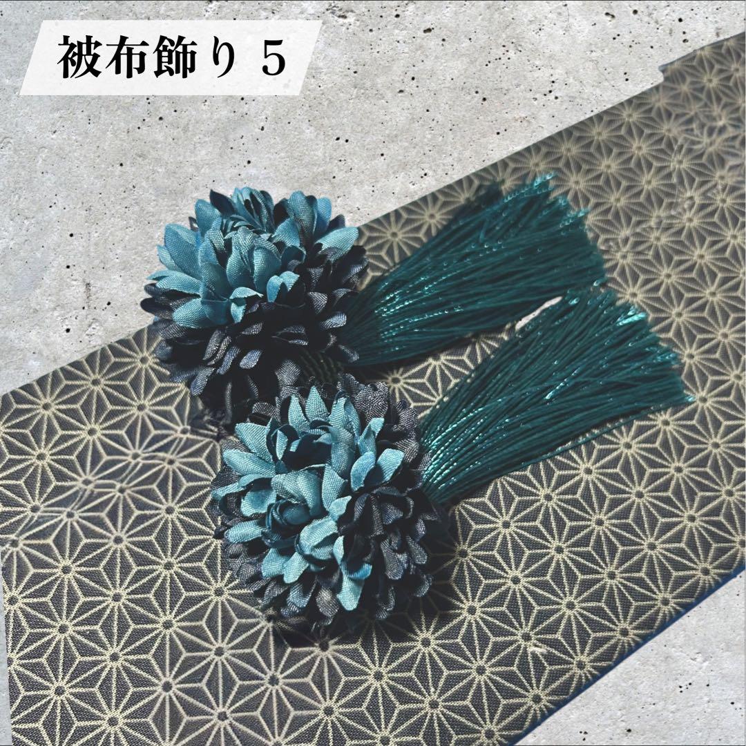 七五三　３歳　被布コートセット 男の子 utatane ジャガード　正月　着物