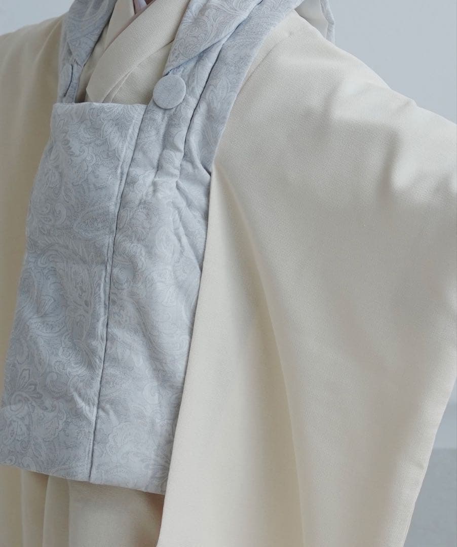 七五三　３歳　被布コートセット 男の子 utatane ジャガード　正月　着物