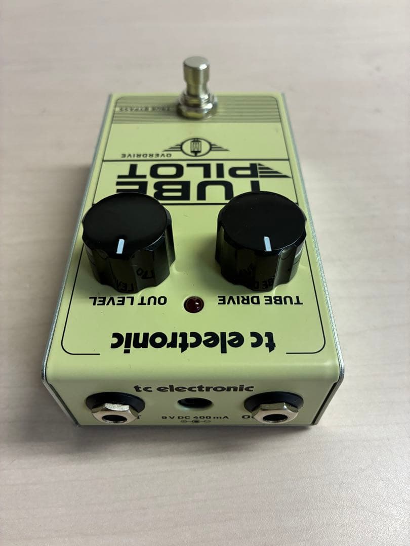 tc electronic TUBE PILOT OVERDRIVE 真空管交換