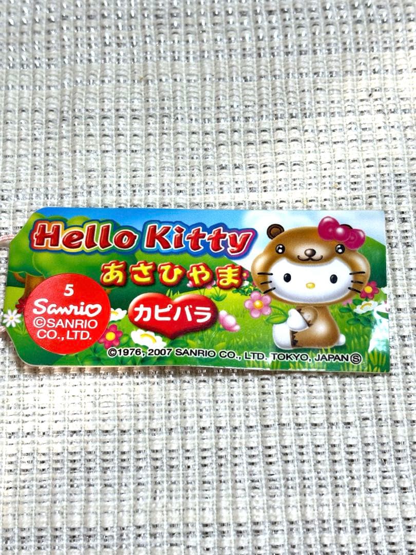 【激レア・あさひやま限定】根付新品未開封07年製旭山動物園ご当地 カピバラキティ