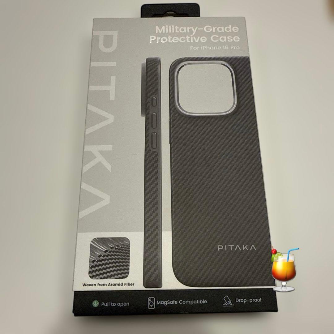 未使用）PITAKA iPhone16Pro用ケース マグセーフ付き