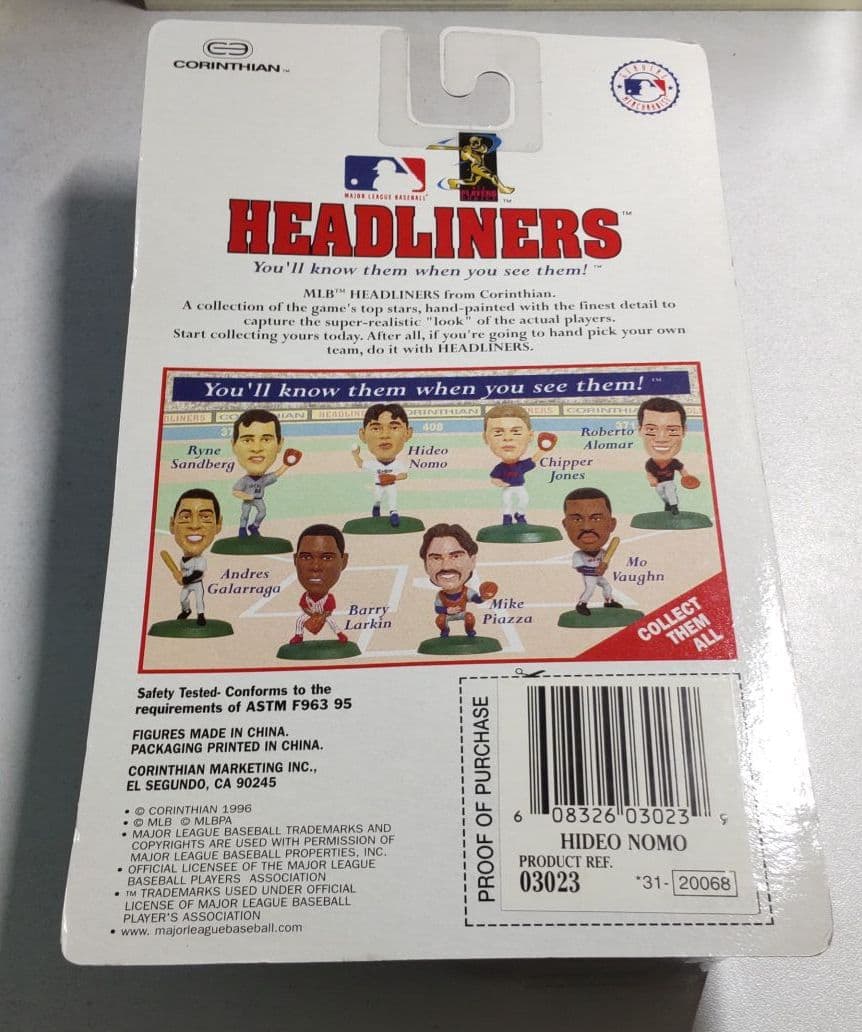 野茂英雄　フィギュア　2点セット