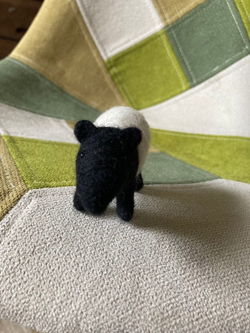 バク　羊毛フェルト