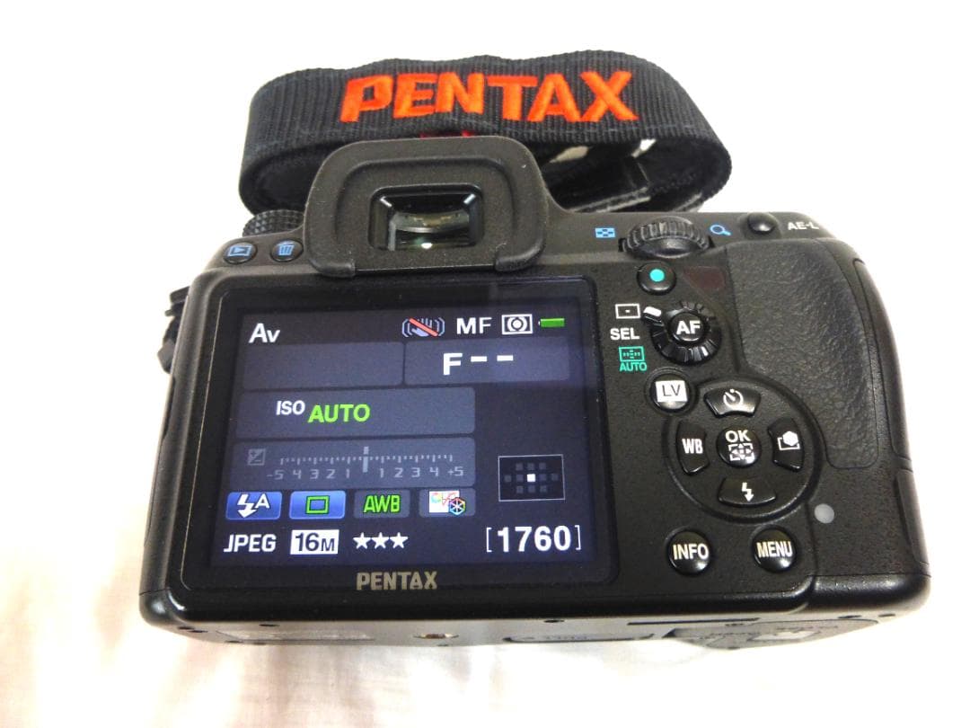 一眼レフ入門セット　PENTAX　K-5　レンズ２本備品一式