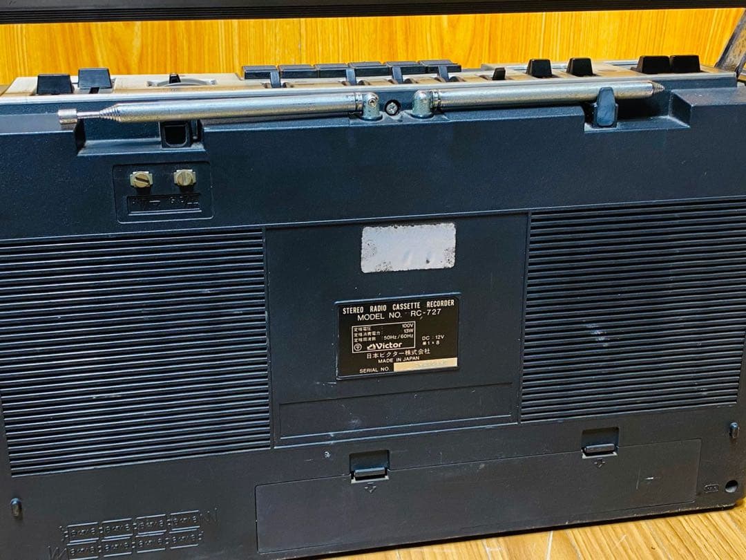 Victor ステレオラジオカセットレコーダー RC-727 日本制