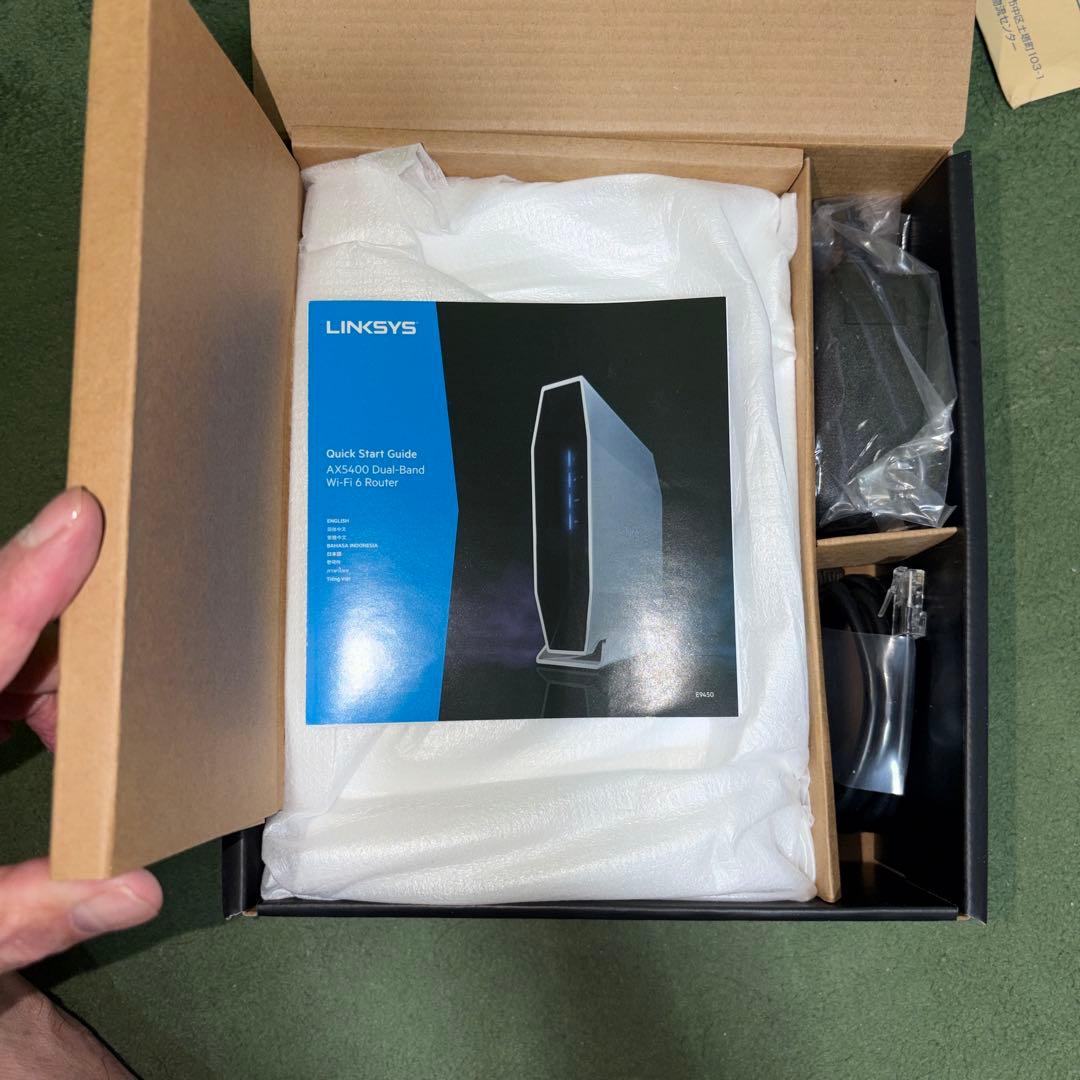LINKSYS E9450 Wi-Fi 6 メッシュルーター