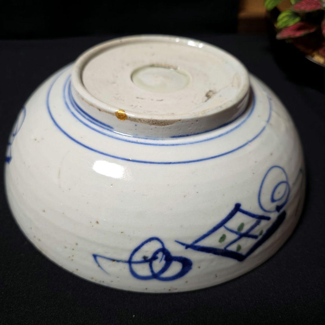 こちらは既に売却済み商品となります。金継ぎあり　古伊万里　大鉢　菓子鉢