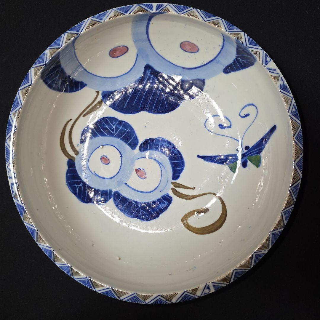 こちらは既に売却済み商品となります。金継ぎあり　古伊万里　大鉢　菓子鉢
