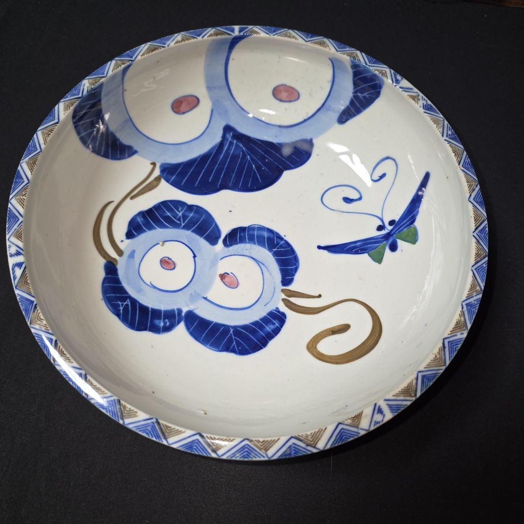 こちらは既に売却済み商品となります。金継ぎあり　古伊万里　大鉢　菓子鉢