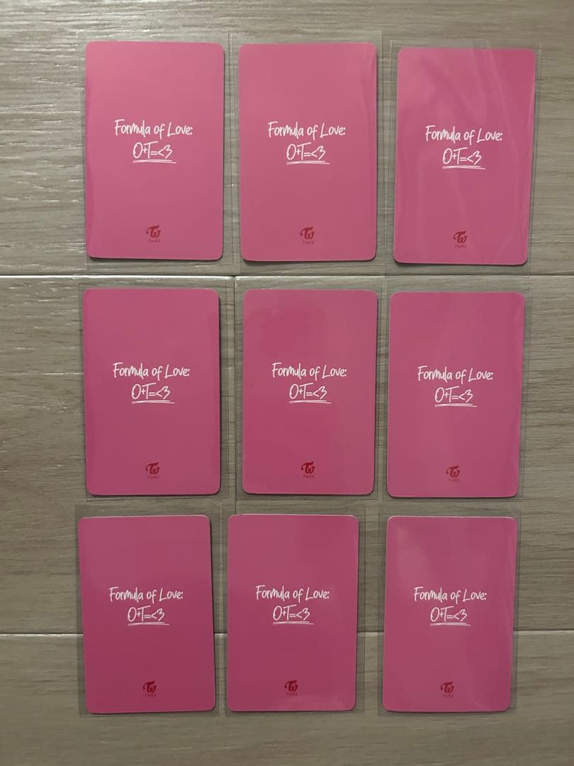希少！TWICE formulaoflove musicplantトレカコンプ