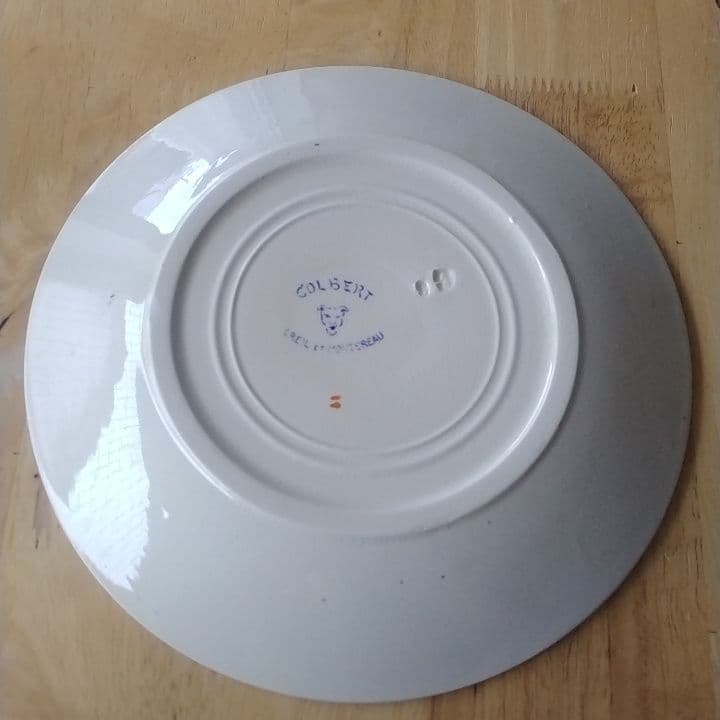 フランスアンティーク　 Colbertコルベート　デザート皿