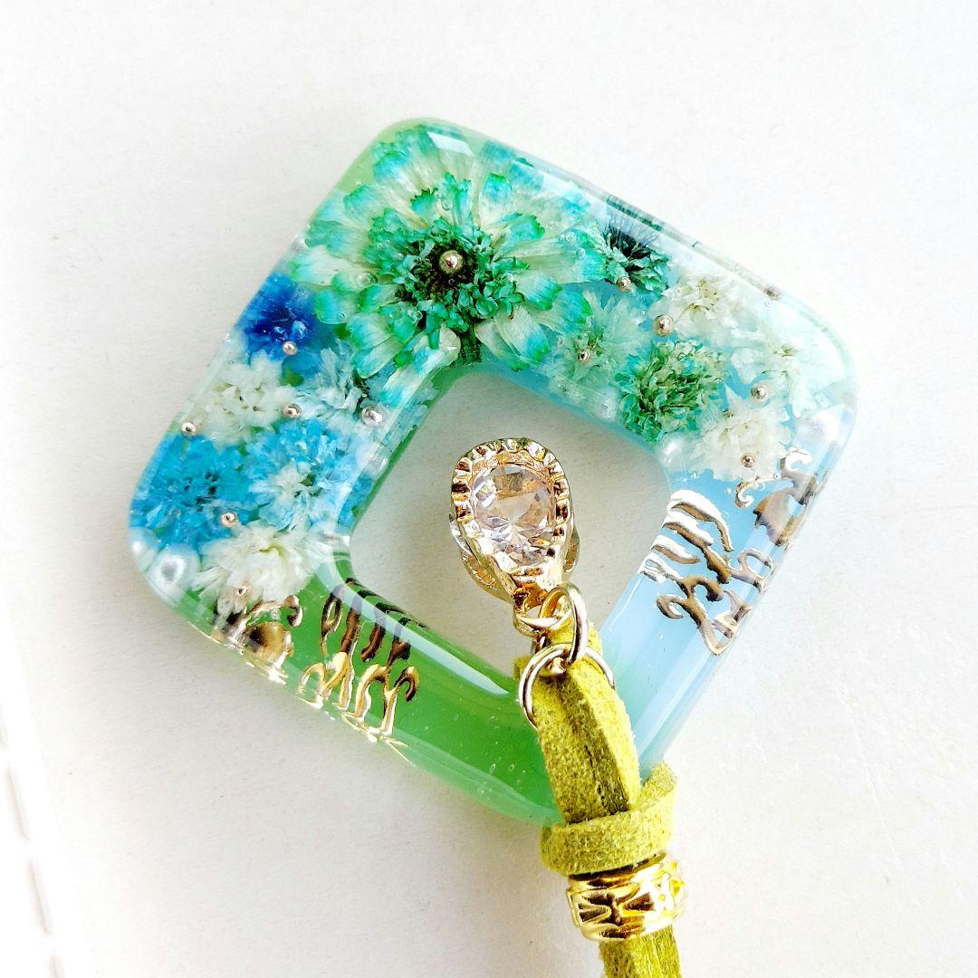 【1625】レジン　マトリカリア　ネックレス　ペンダント　ハンドメイド