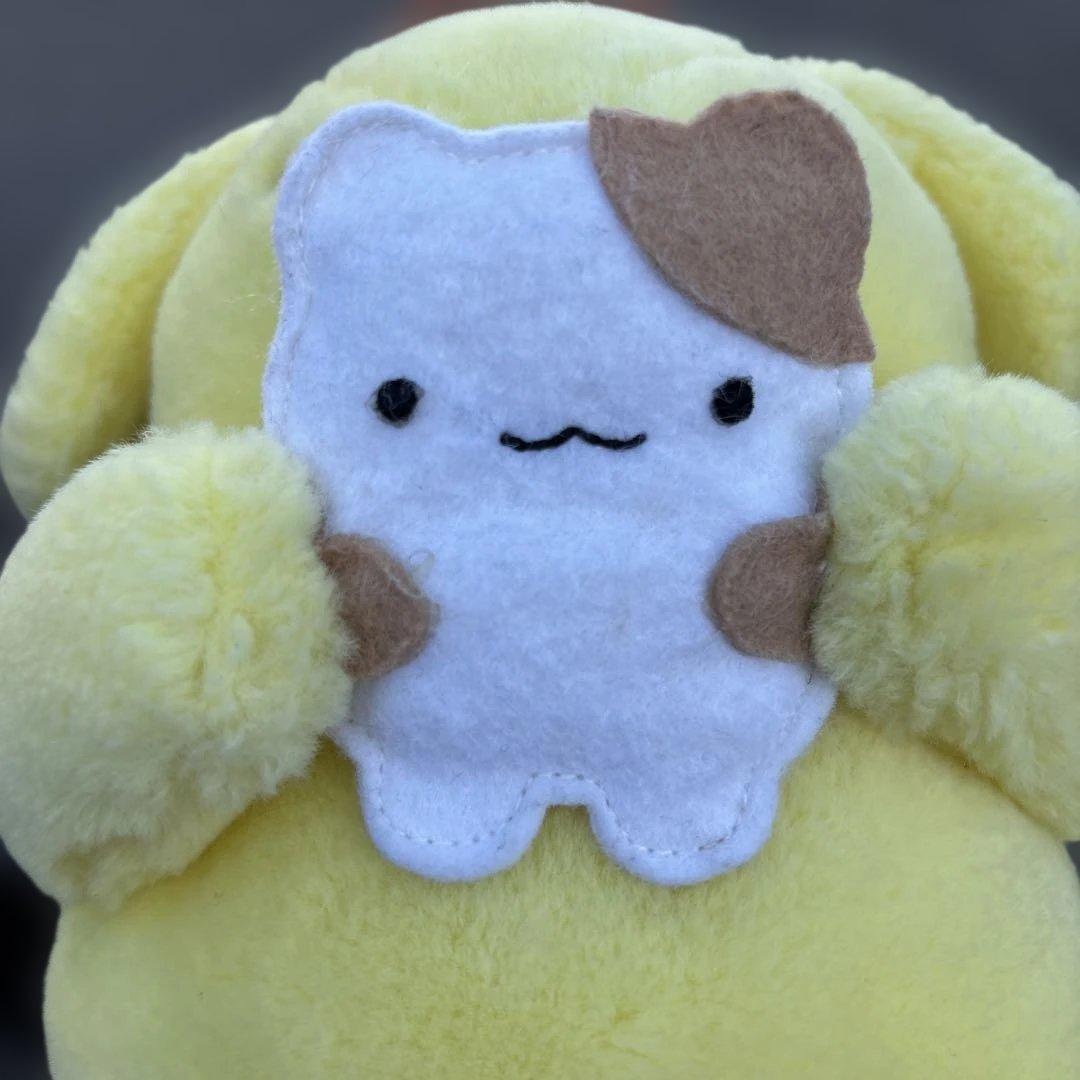 【希少・当時物】ポムポムプリン ぬいぐるみ マフィン 2000年製　美品