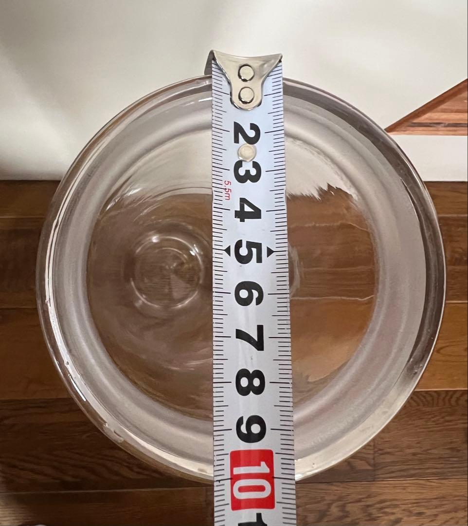 ガラス製標本瓶(すり合わせ蓋付き)高さ約50cm