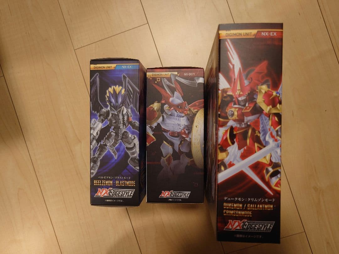ネクスエッジスタイル　デジモン3種