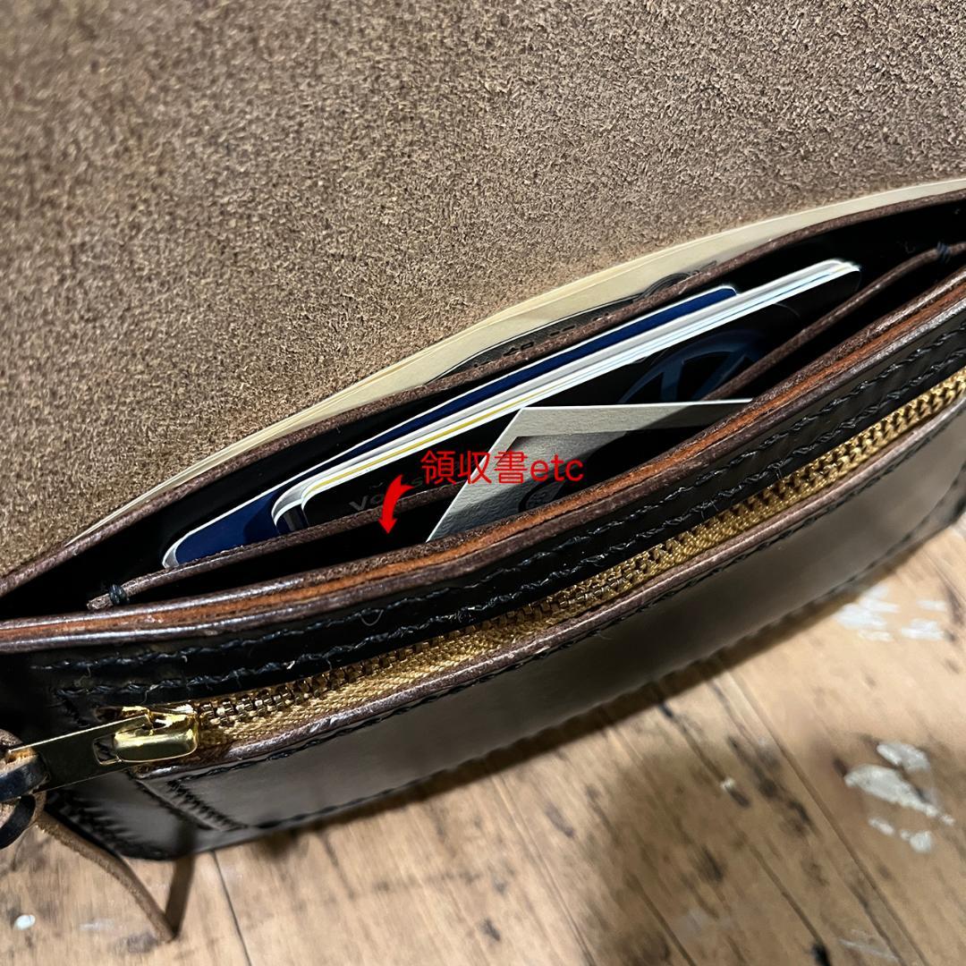 クロムエクセル長財布 クロムエクセル 茶芯 オリジナル一点物 ホーウィン