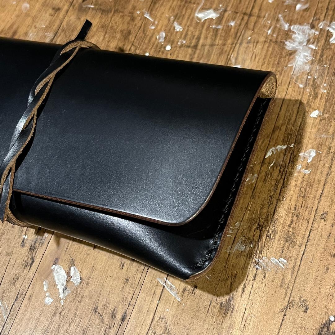 クロムエクセル長財布 クロムエクセル 茶芯 オリジナル一点物 ホーウィン