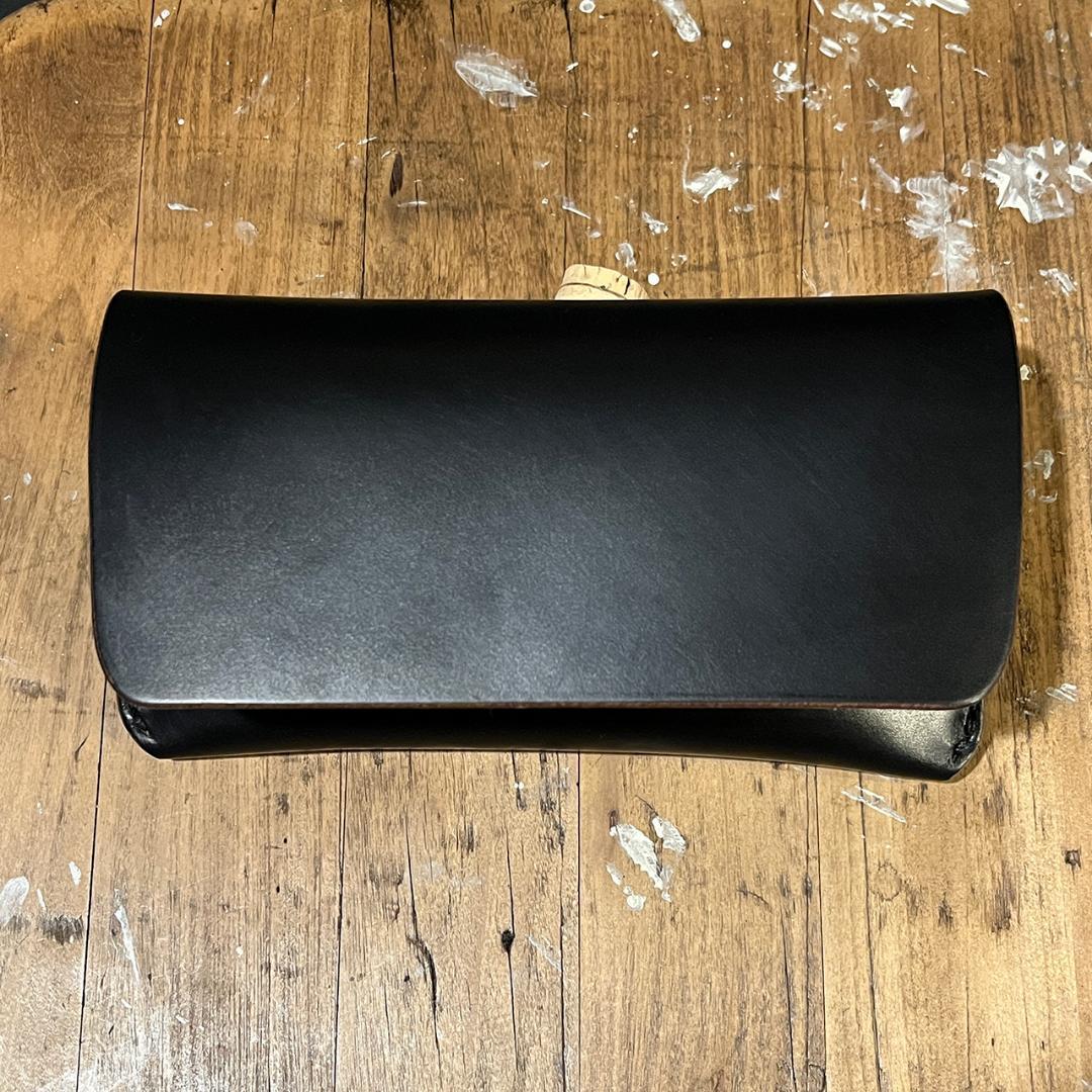 クロムエクセル長財布 クロムエクセル 茶芯 オリジナル一点物 ホーウィン