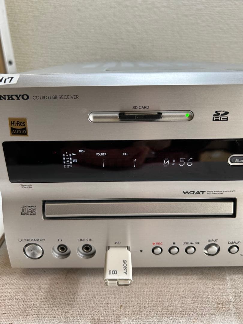 W17 整備ONKYO NFR-7TX ハイレゾ CD/SD/USBレシーバー