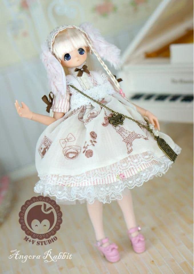 H68 BJD 1/3 ドール 衣装　洋服 6点セット　衣装のみ　ハンドメイド