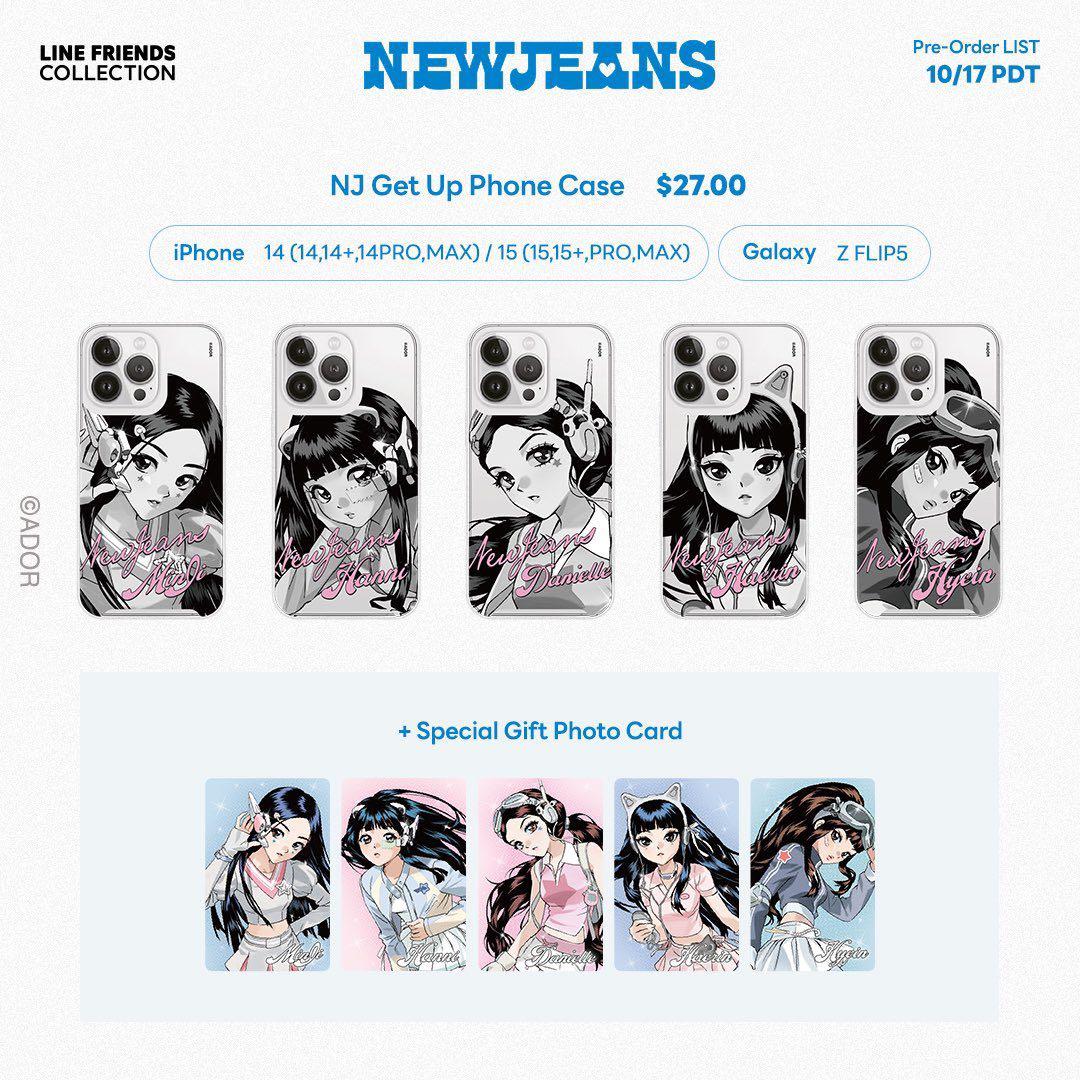 NewJeans ハニ iPhone 15 Pro ケース