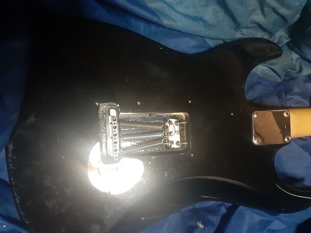 中級者用ＡＩＹストラトタイプSSS黒