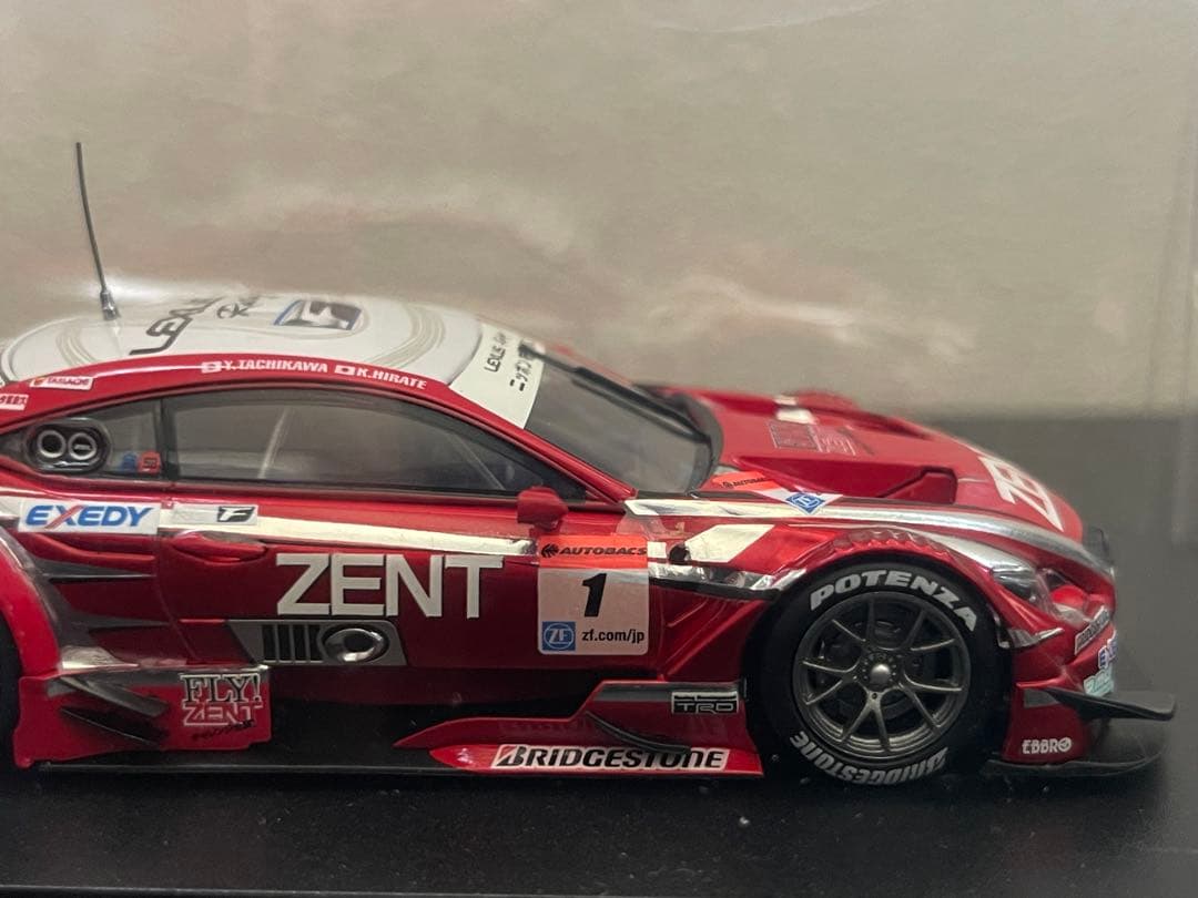 ミニカー EBBRO SUPER GT 2014 ZENT CERUMO RC F 1