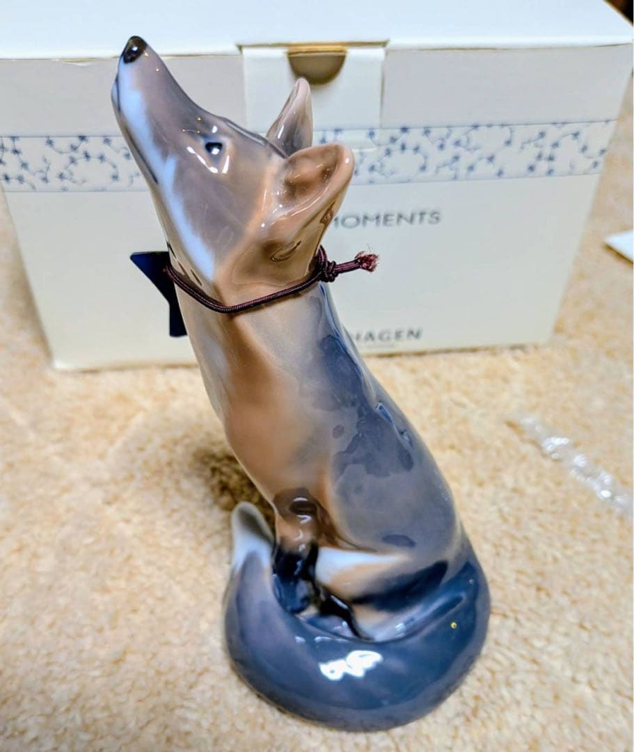 ロイヤルコペンハーゲン　Fox 2006 陶器フィギュリン
